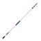Unger Telescoping 18 ft. L X 2 in. D Aluminum Extension Pole Blue/White 972960 - alternate 1
